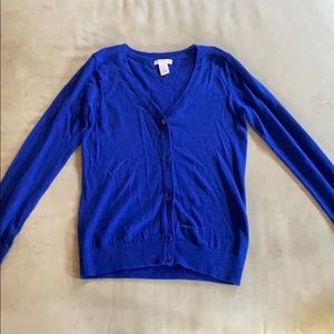 Forever 21 navy blue cardigan